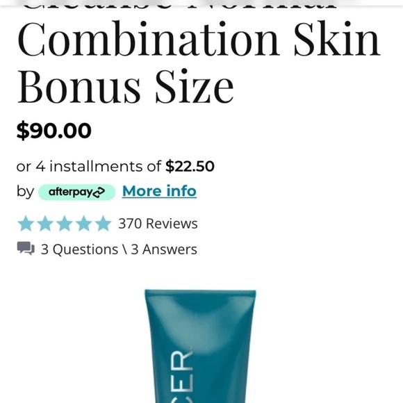 EXTRA LG LANCER THE METHOD CLEANSER NORMAL TO COMBO SKIN 100% AUTHENTIC 4.5FL OZ - Picture 13 of 13